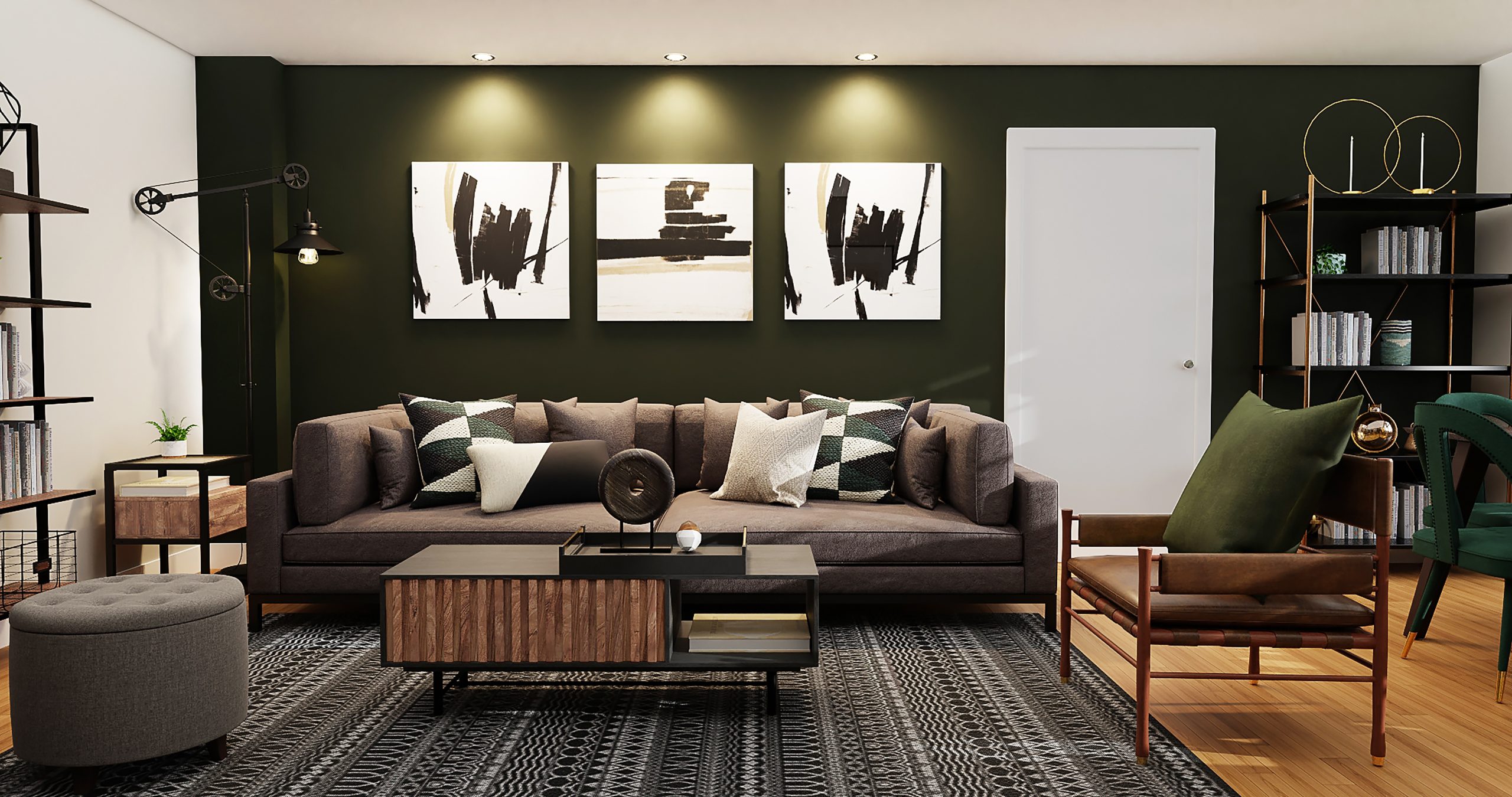 Appartement dans un quartier calme et sécurisé.